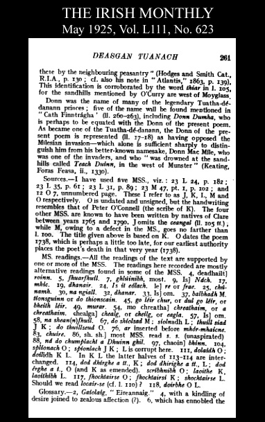 The Irish Monthly, May 1925, Page 261